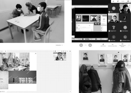 photo collage of photos done during user research