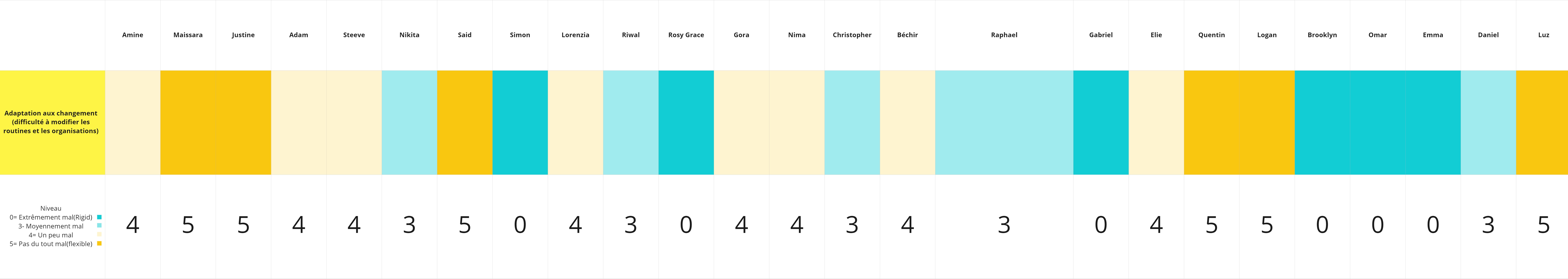 typology data sheet for behavioural analysis of students at IME