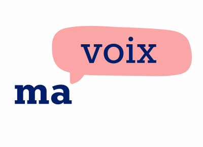 Ma Voix_ logo , a digital tool for communication for autistic children