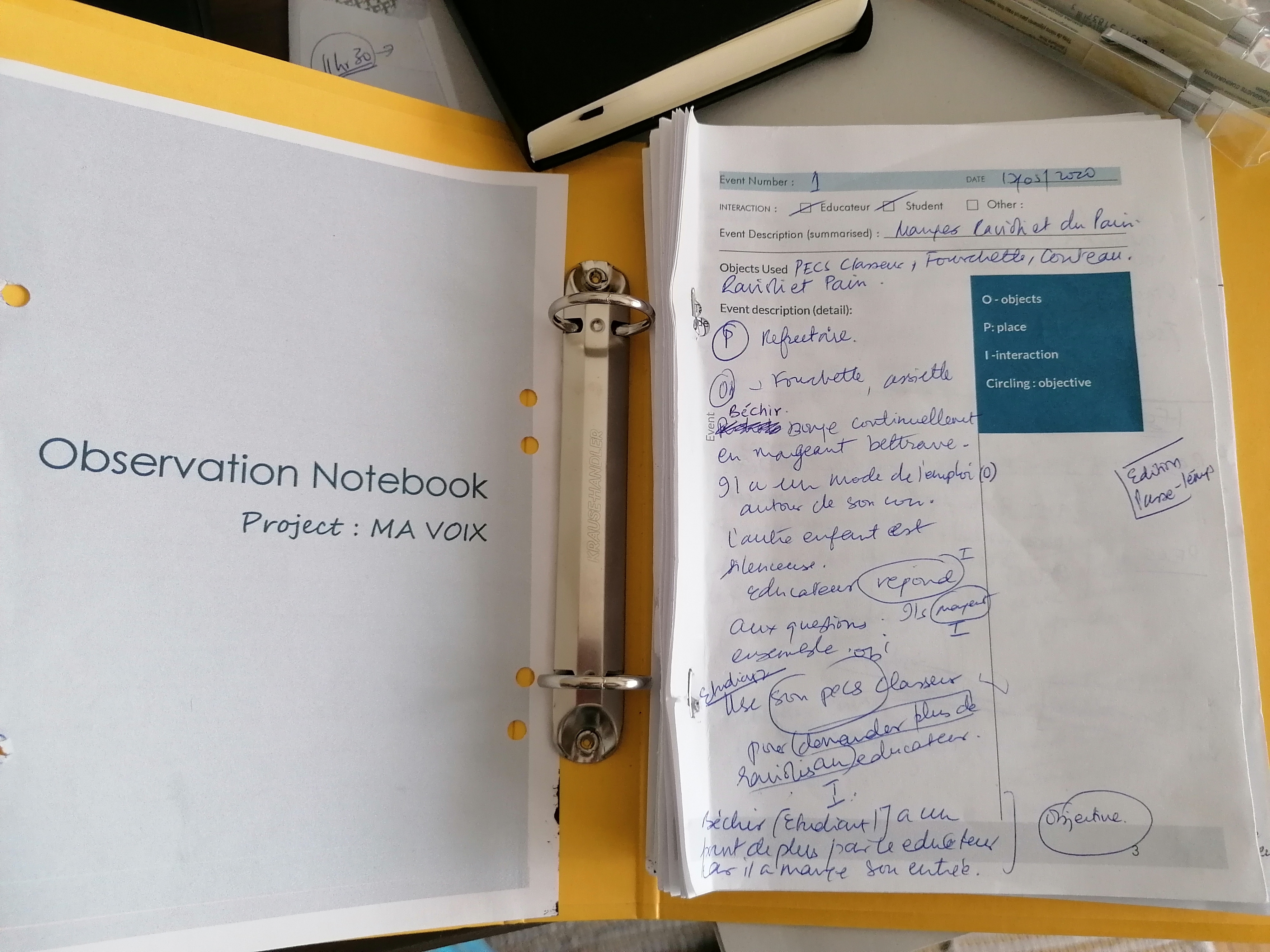 Designer notebook photo