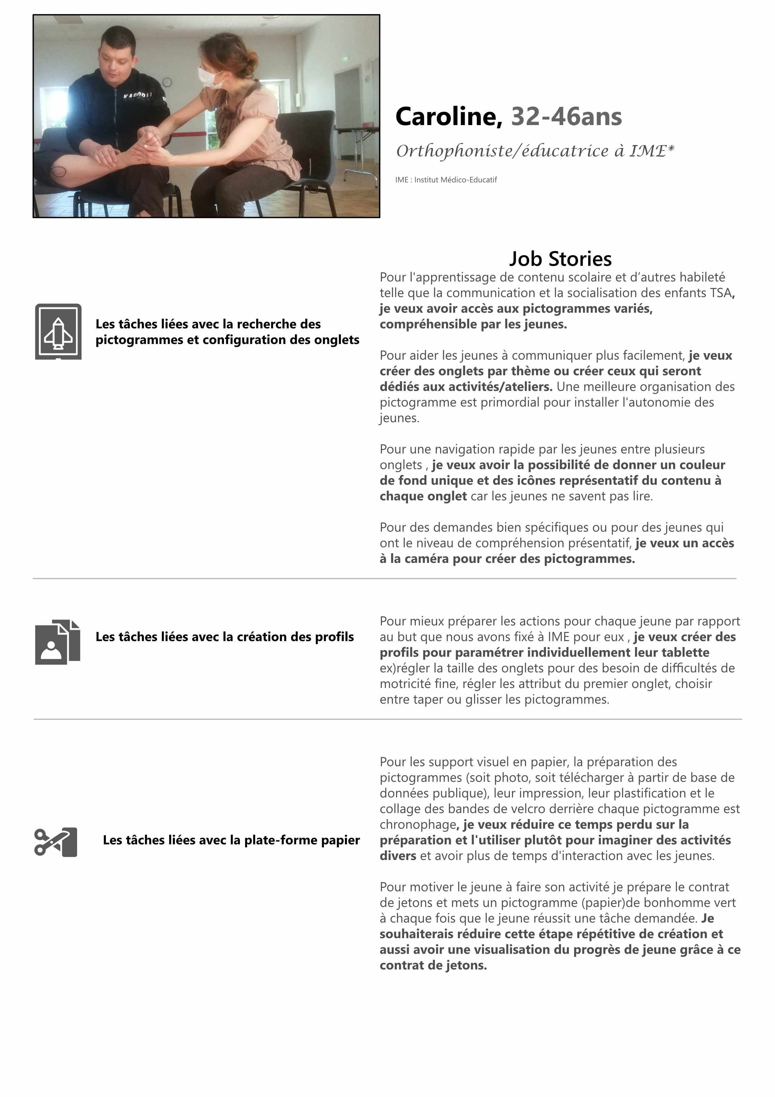 persona of dylan, an adolscent with ASD